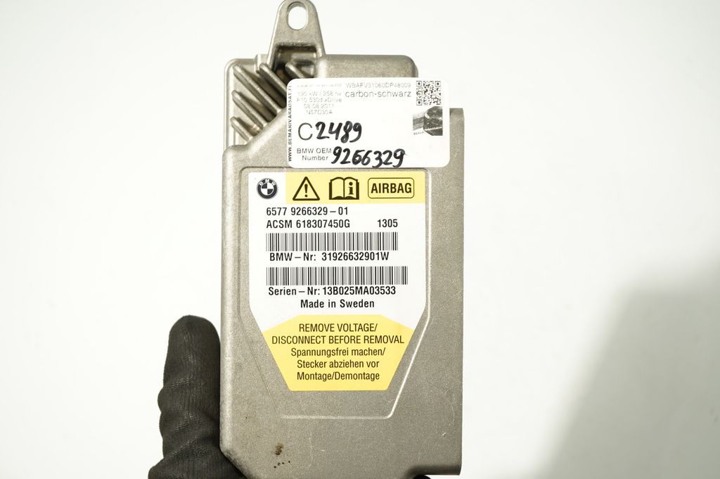 Airbag control unit/module (9)