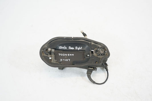 Rear door exterior handle