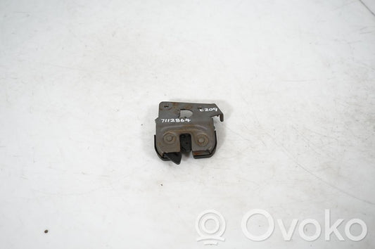 Seat back rest lock catch