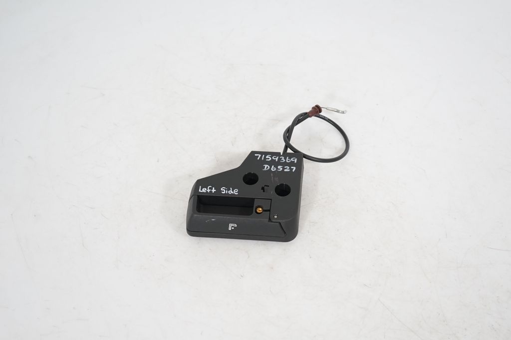 Seat back rest control lever/handle