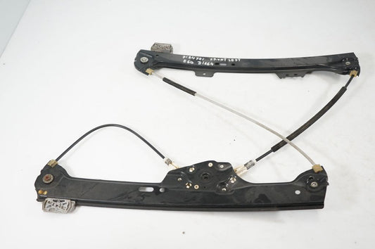 Front door window regulator with motor