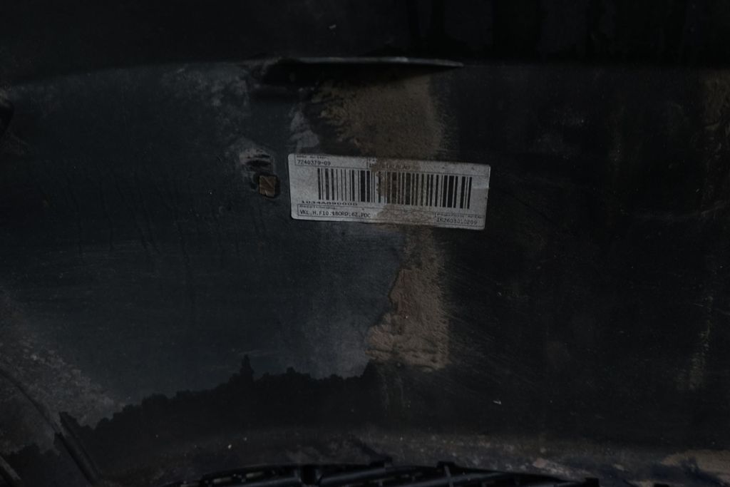 Rear bumper cross member (10)