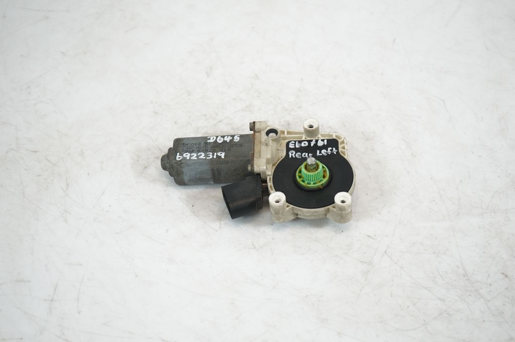 Rear door window regulator motor