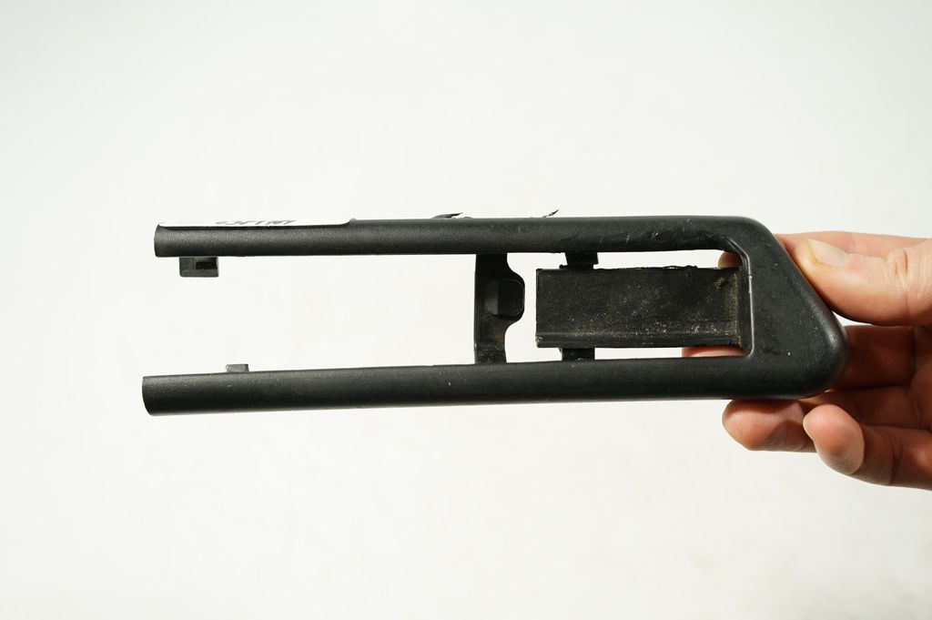 Front passenger seat rail trim (7)