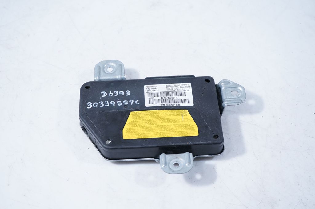 Rear door airbag