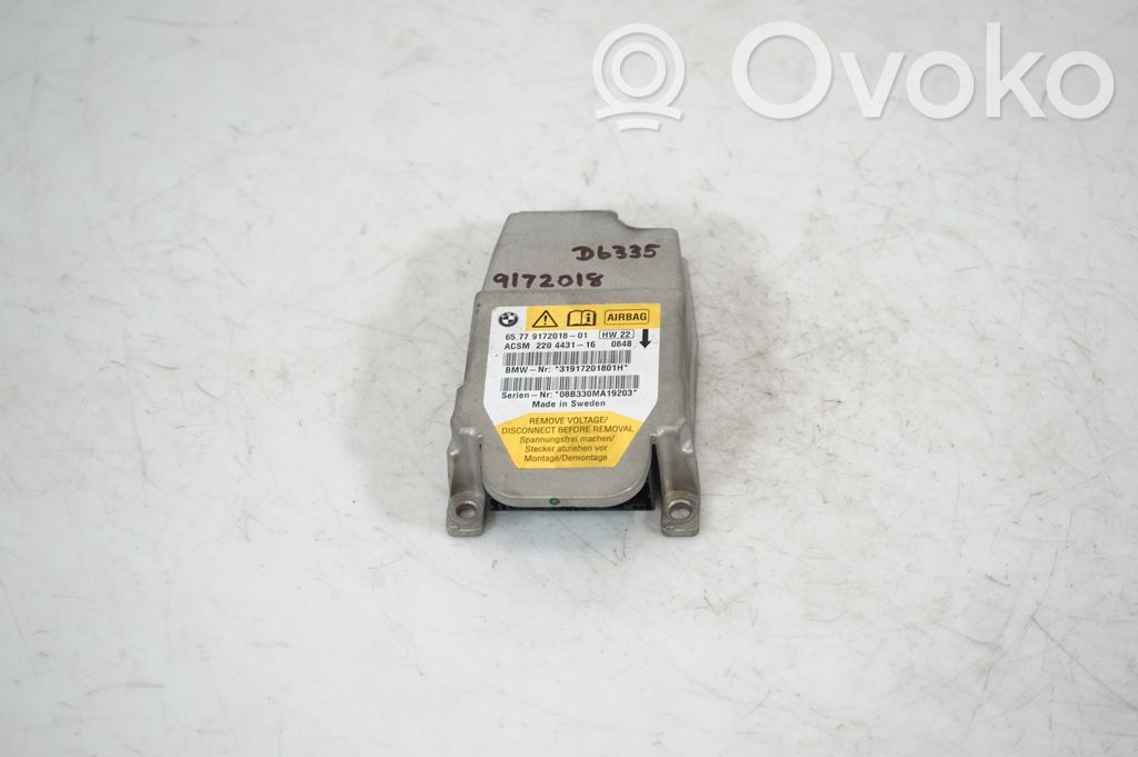 Airbag control unit/module