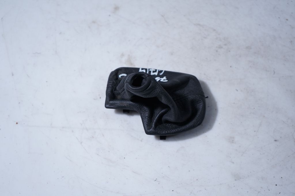 Gear lever shifter trim leather/knob (3)