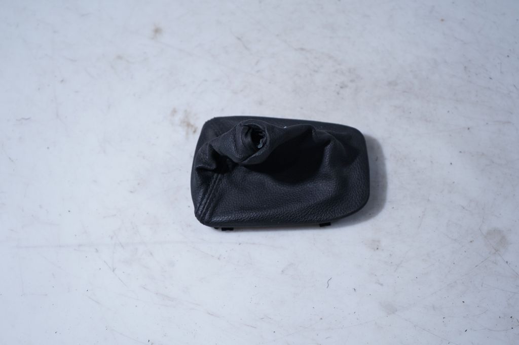 Gear lever shifter trim leather/knob (3)