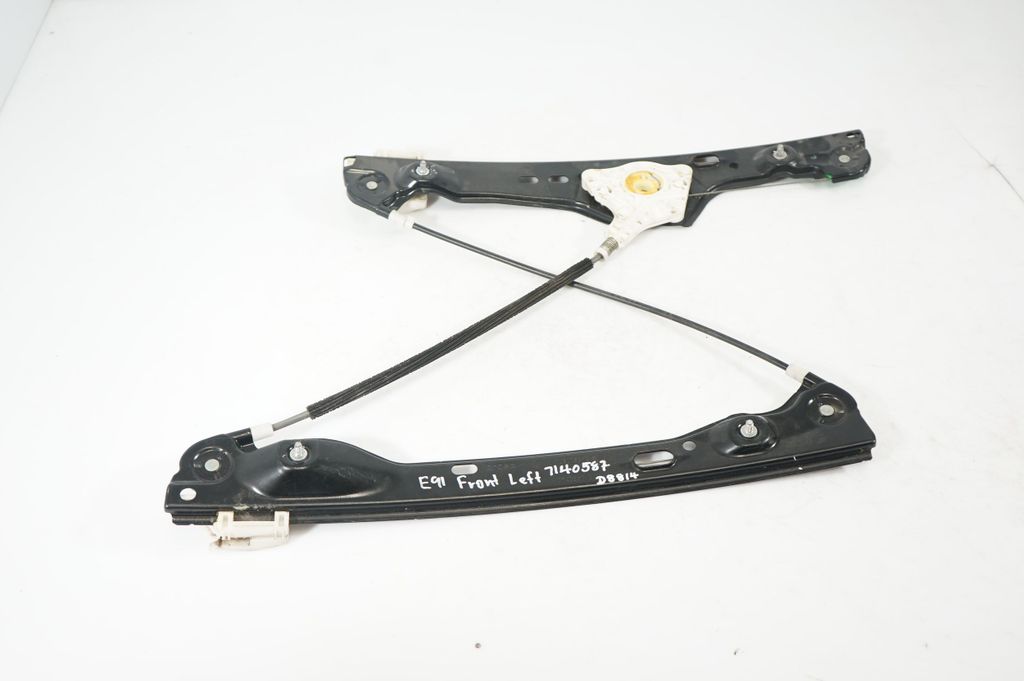 Front door window regulator with motor