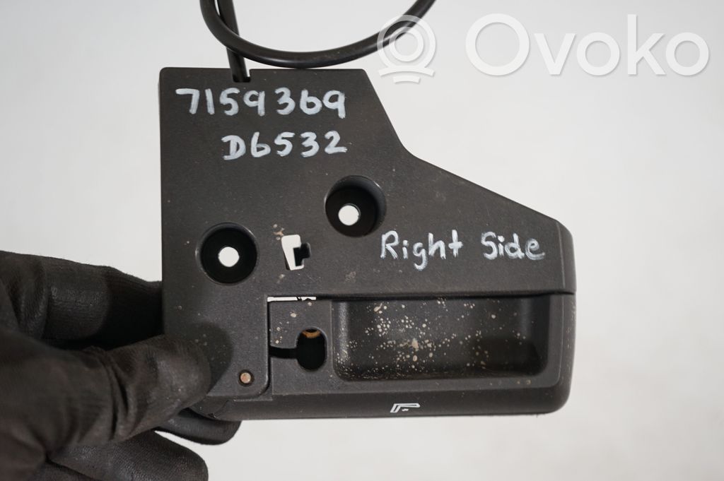 Seat back rest control lever/handle (7)