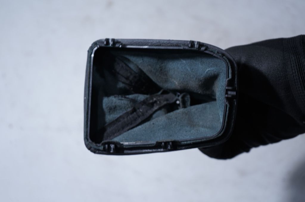 Gear lever shifter trim leather/knob (6)