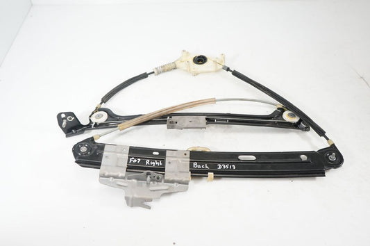 Front door window regulator with motor