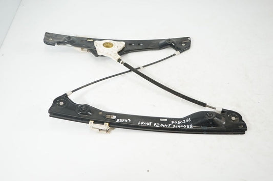 Front door window regulator with motor