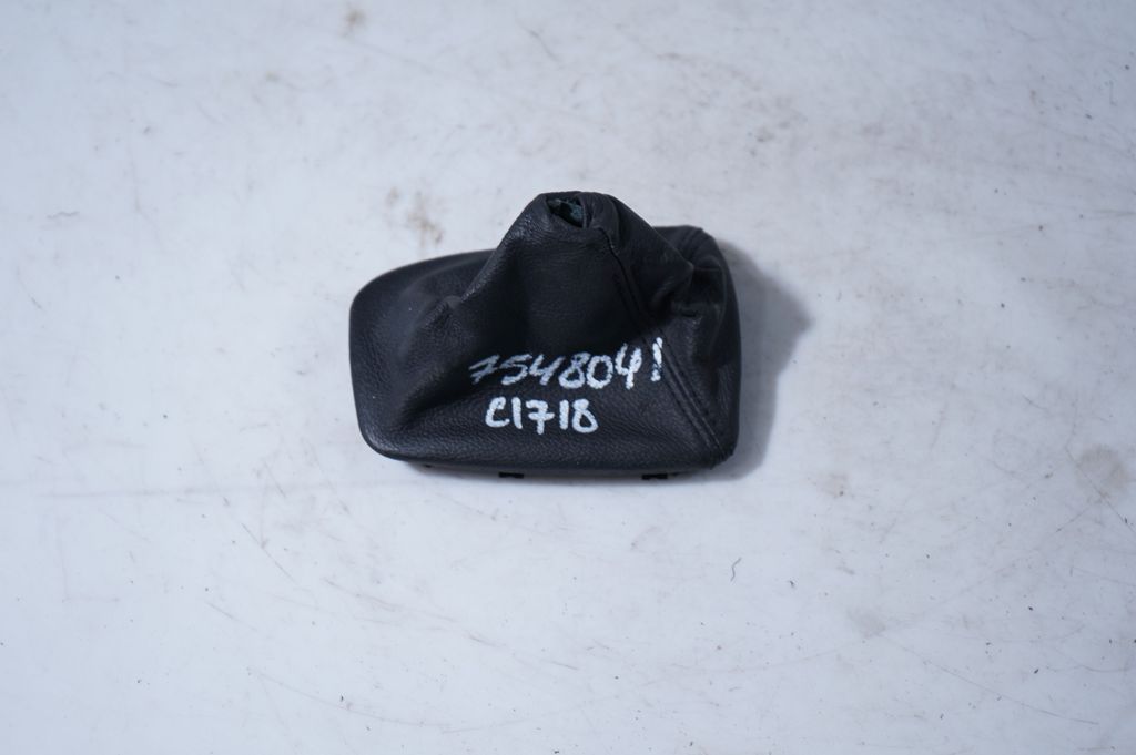 Gear lever shifter trim leather/knob