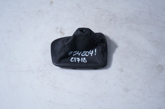 Gear lever shifter trim leather/knob