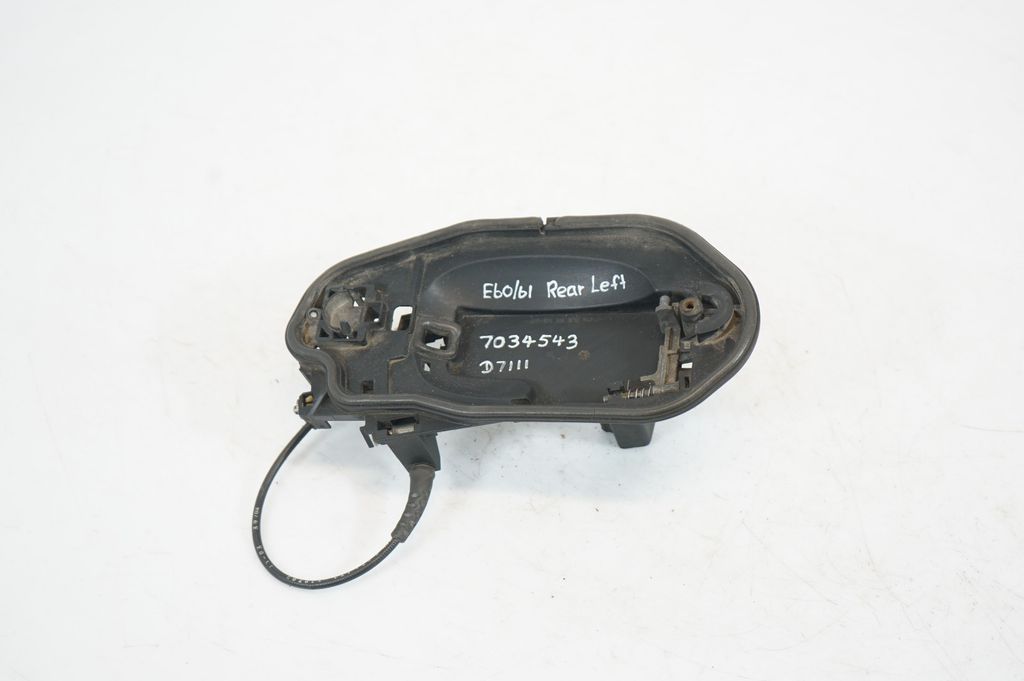 Rear door exterior handle