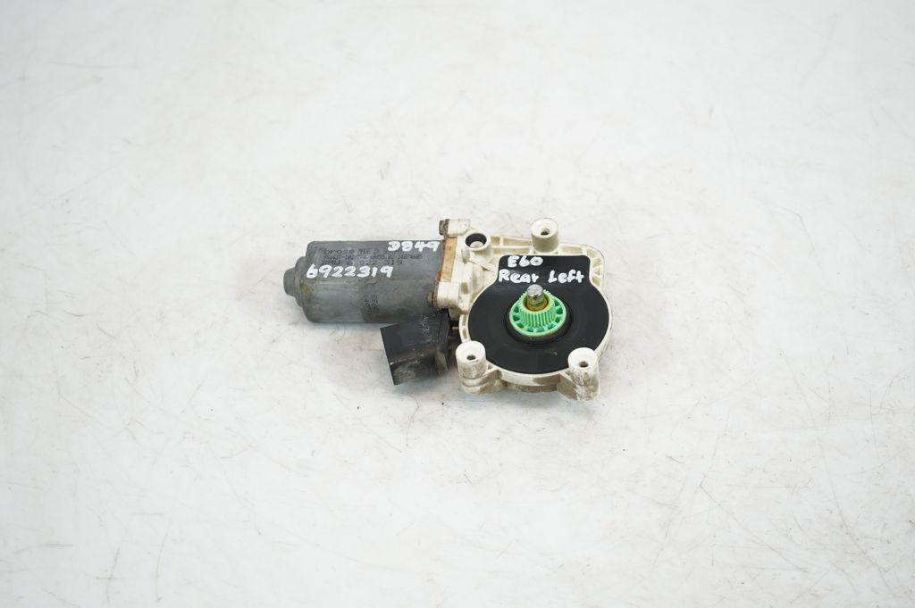 Rear door window regulator motor