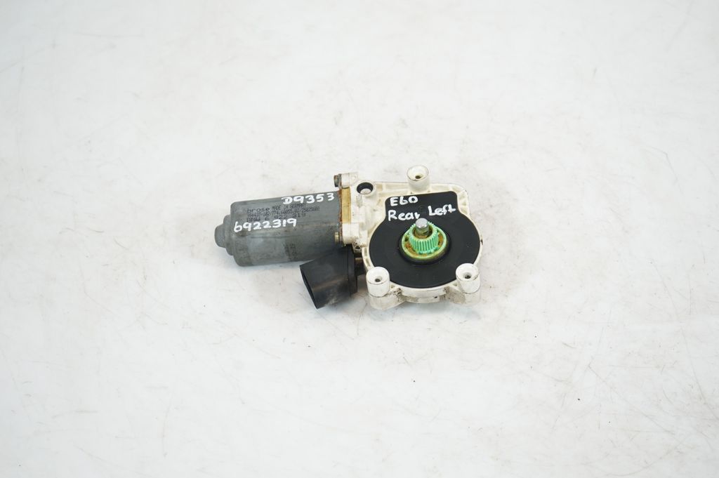 Rear door window regulator motor