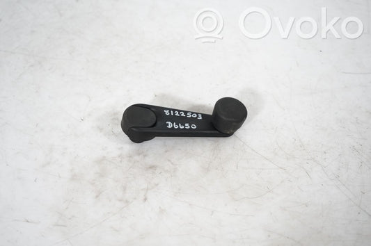 Rear door window winding handle