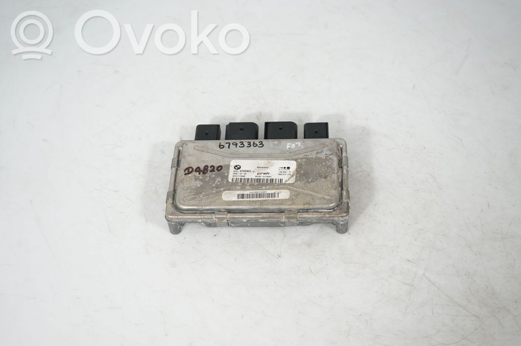 Steering rack control module