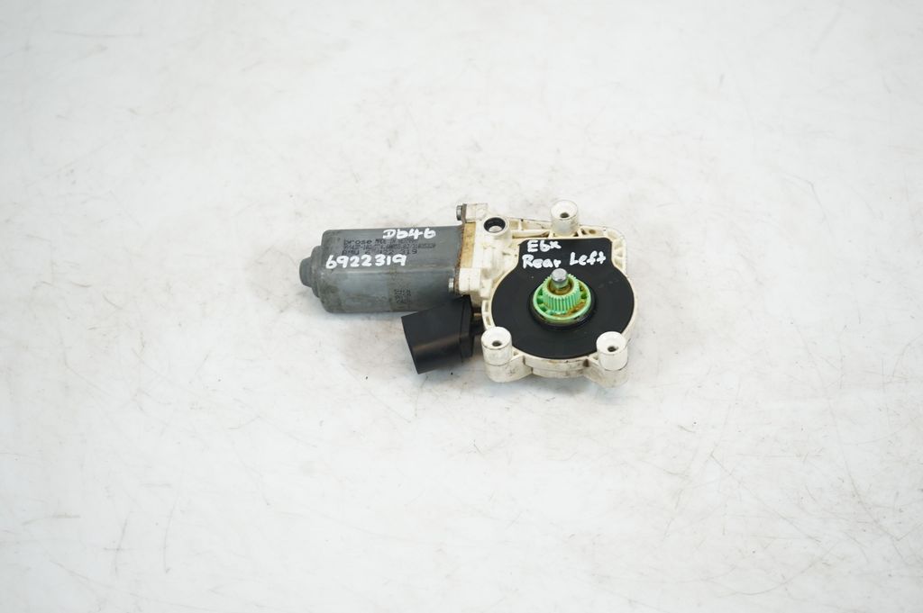 Rear door window regulator motor