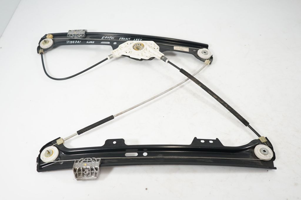 Front door window regulator with motor