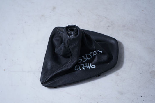 Gear lever shifter trim leather/knob