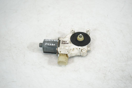 Front door window regulator with motor