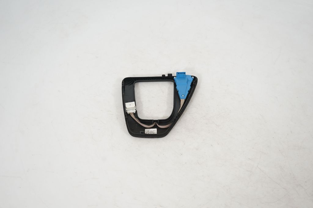 Gear lever shifter trim leather/knob (5)