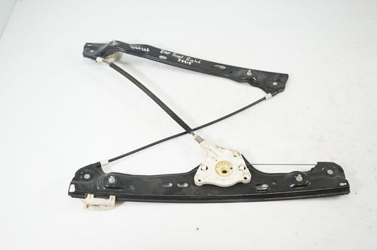 Front door window regulator with motor