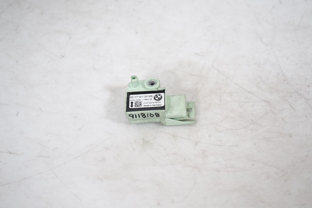 Airbag deployment crash/impact sensor