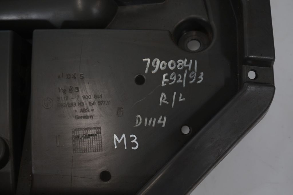 Rear bumper mounting bracket (8)