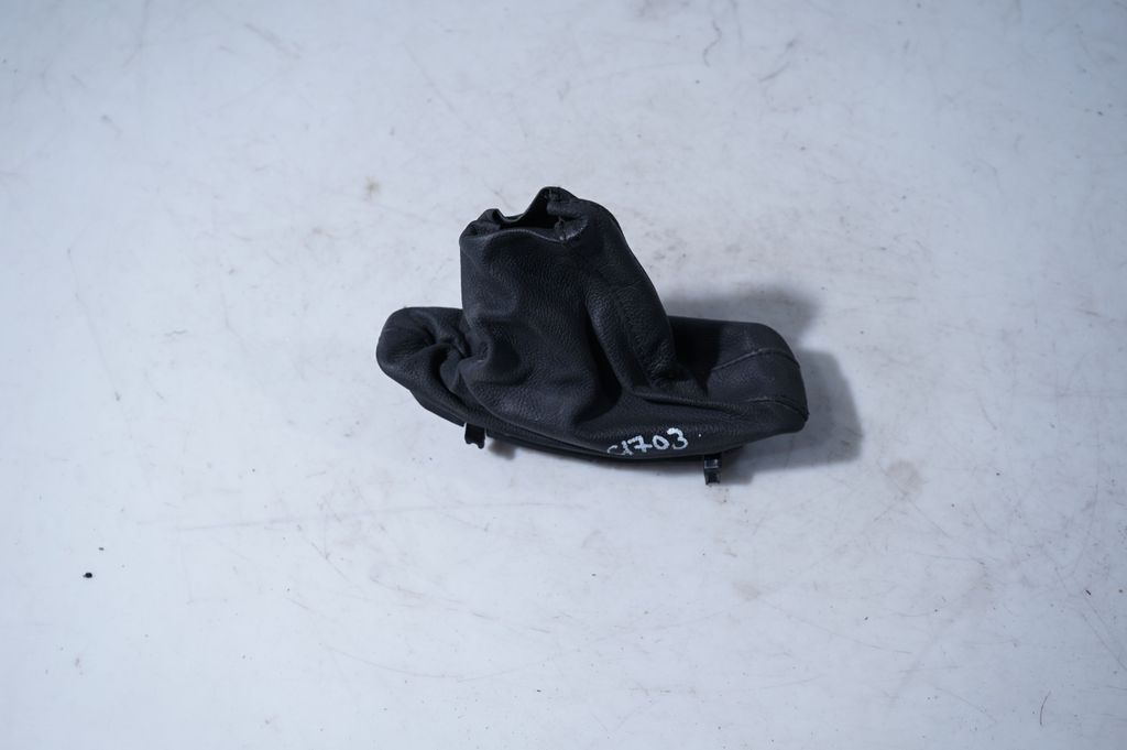 Gear lever shifter trim leather/knob (5)