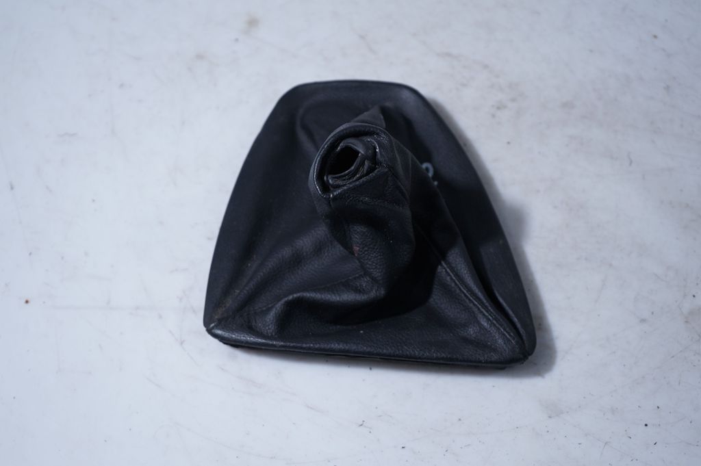 Gear lever shifter trim leather/knob (4)