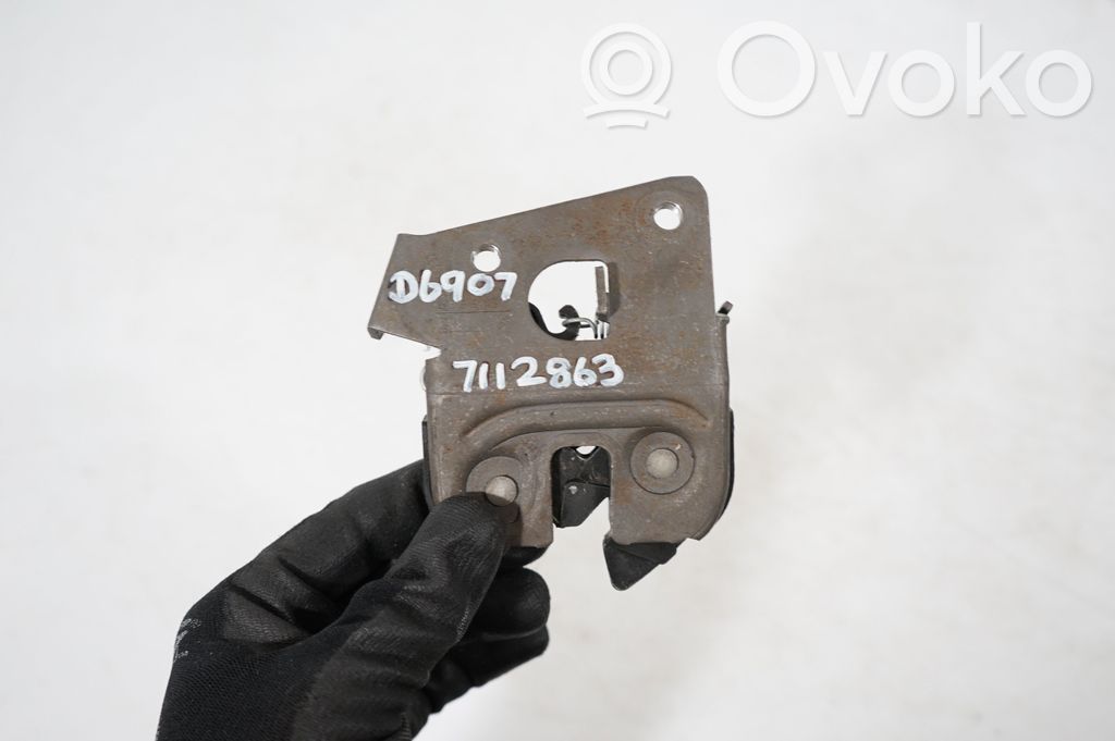 Seat back rest lock catch (7)