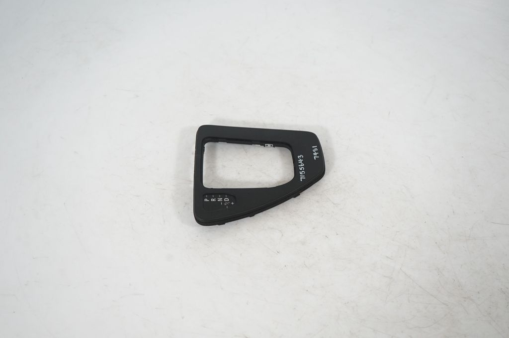 Gear lever shifter trim leather/knob (4)