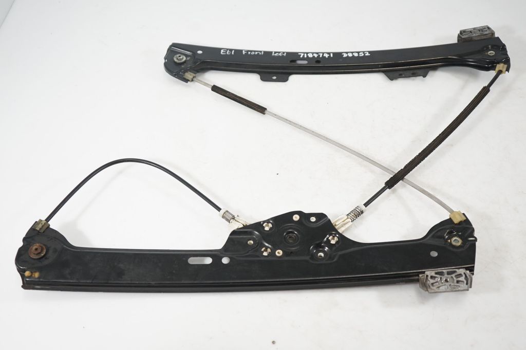 Front door window regulator with motor