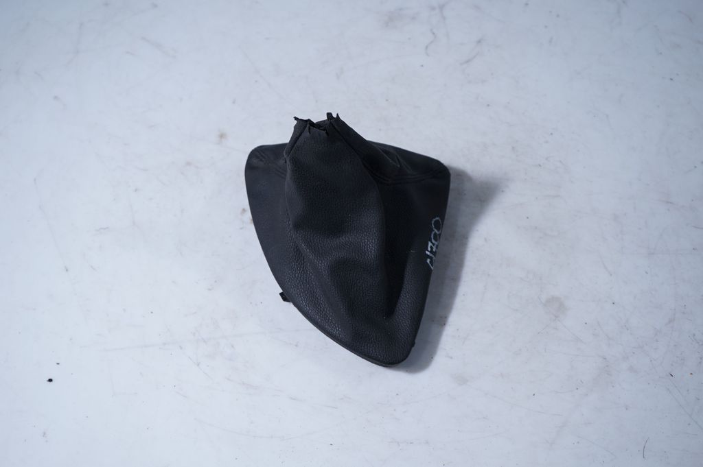 Gear lever shifter trim leather/knob (6)