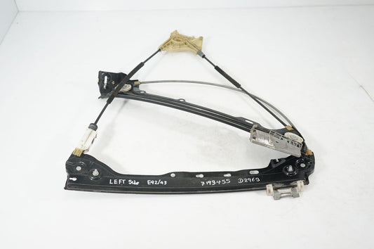 Front door window regulator with motor