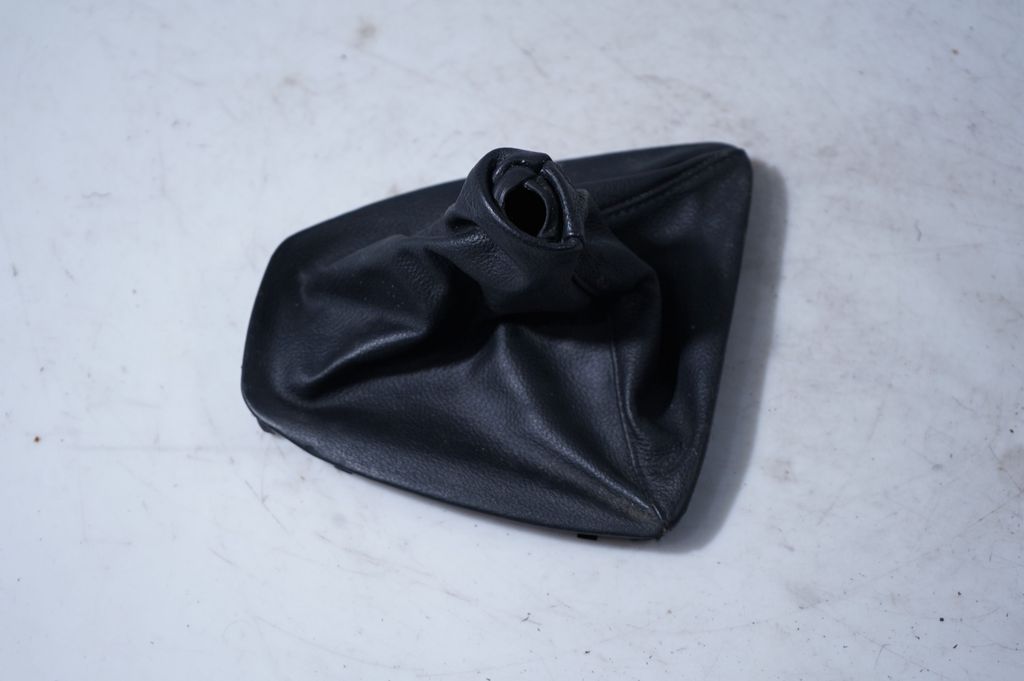 Gear lever shifter trim leather/knob (3)