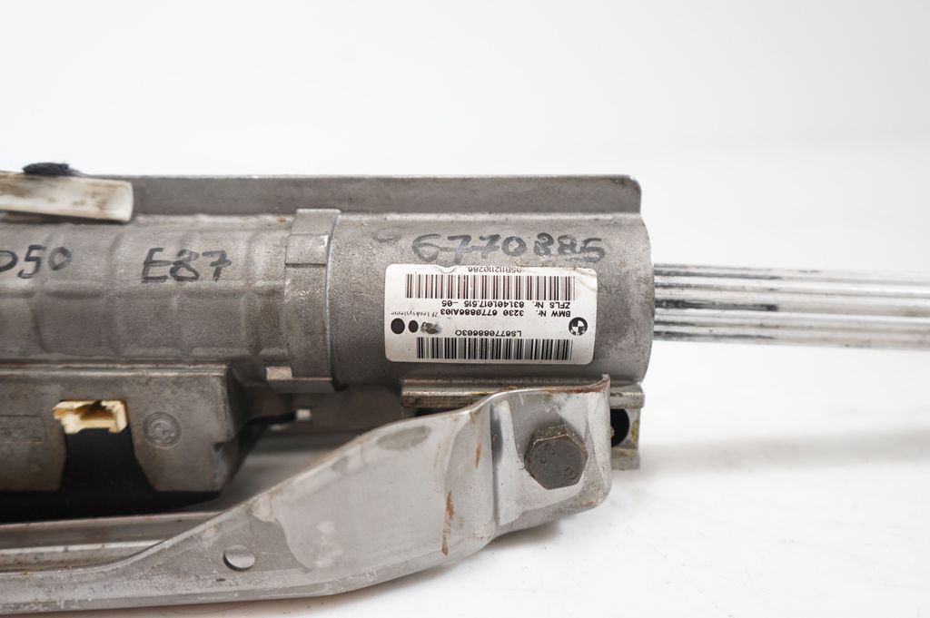 Steering wheel axle set (8)