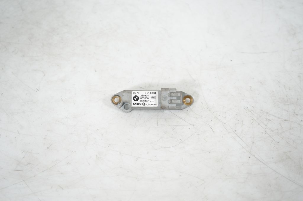 Airbag deployment crash/impact sensor