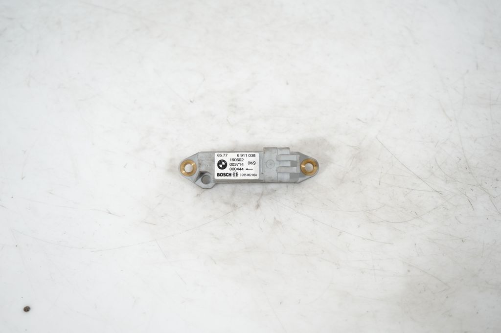 Airbag deployment crash/impact sensor