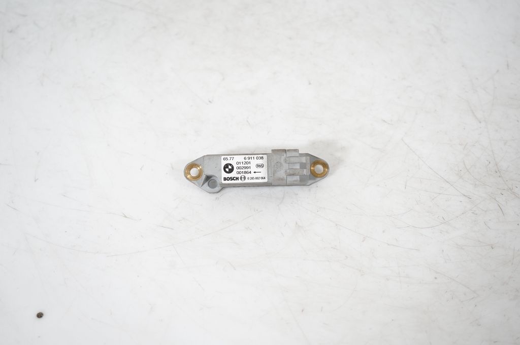 Airbag deployment crash/impact sensor