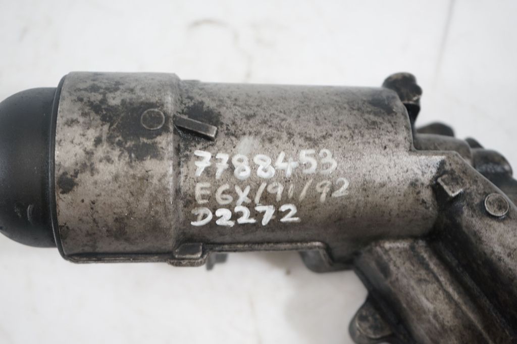 Oil filter mounting bracket (10)