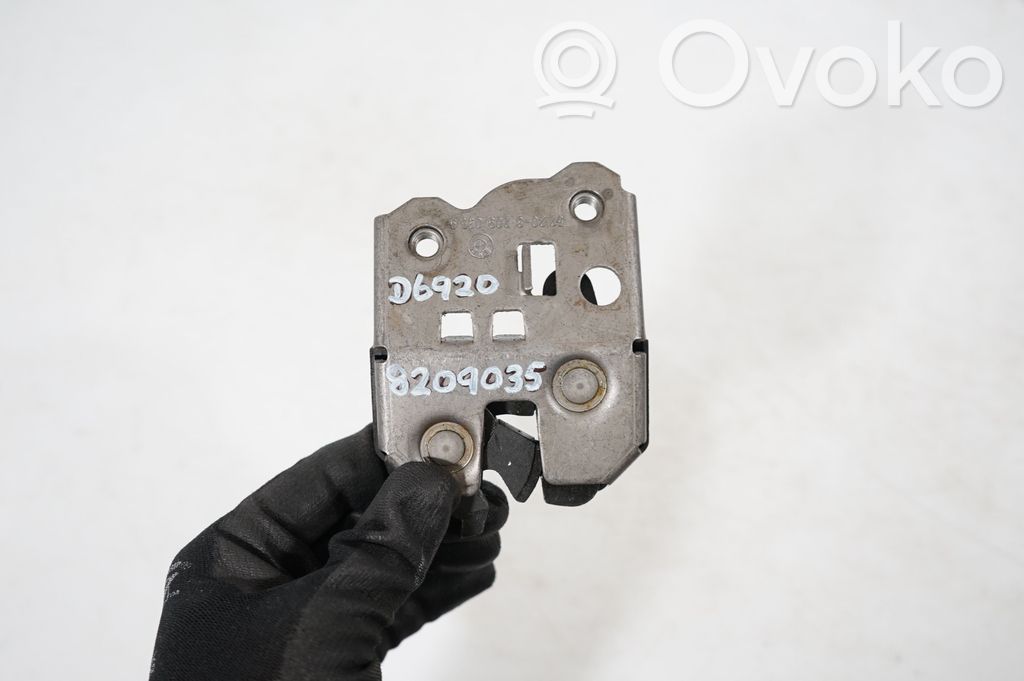 Seat back rest lock catch (7)