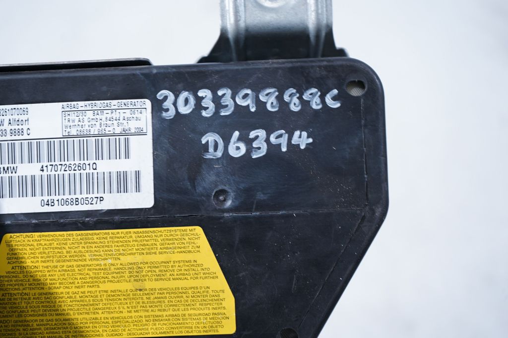 Rear door airbag (7)