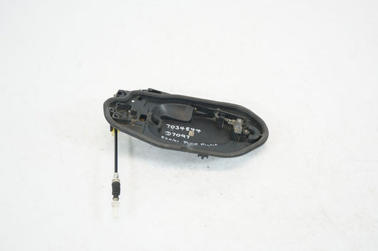 Rear door exterior handle