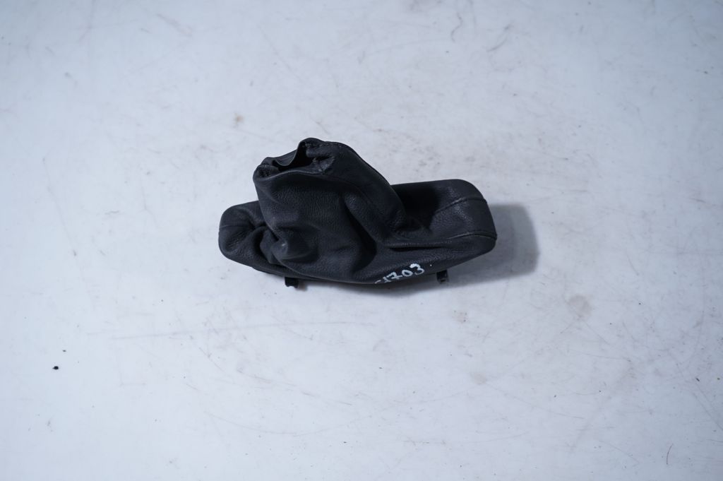 Gear lever shifter trim leather/knob