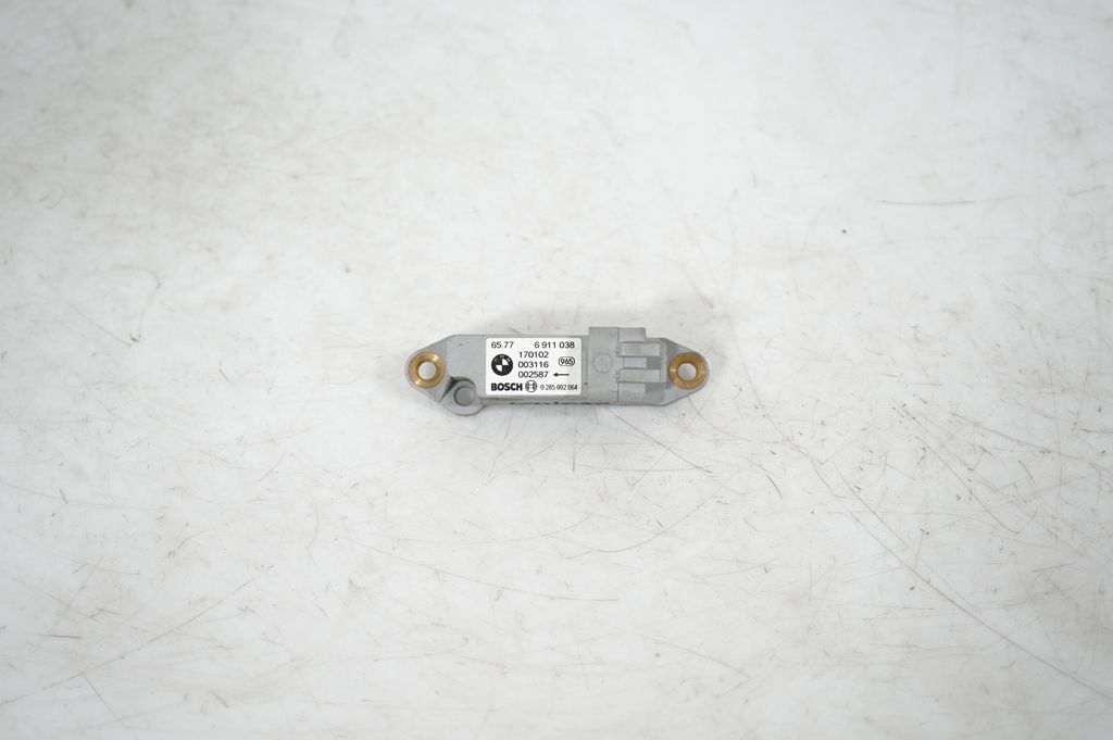 Airbag deployment crash/impact sensor